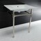 Fauceture KVPB31227W46 Dreyfuss 31" Console Sink W/SS Leg (4", 3 Hole), Wht/Nickel KVPB31227W46 - alternate 6